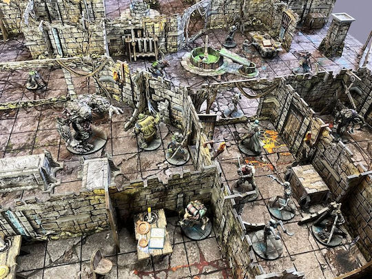 Επιτραπέζιο Παιχνίδι Maladum Dungeons Enveron για 1-6 Παίκτες 14+ Ετών (EN) Battle Systems