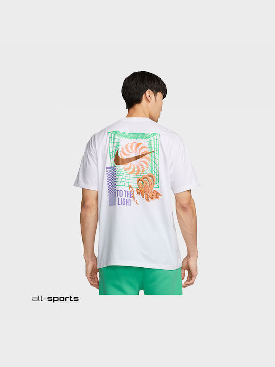 Nike Air Max M90 Festival Ανδρικό T-shirt Κοντομάνικο Λευκό