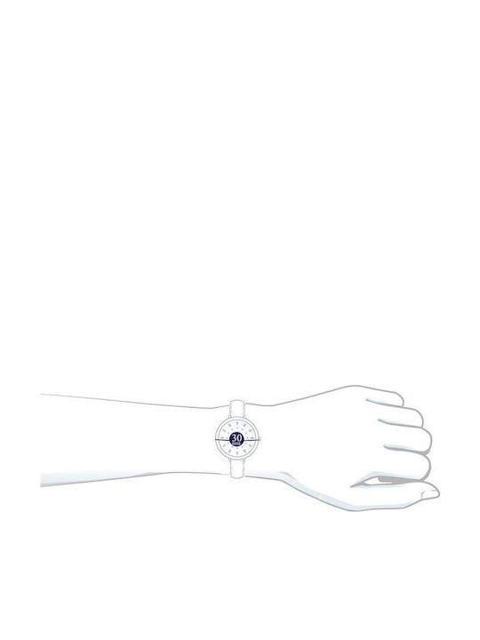 Trussardi T-sky Damen Uhr mit Silber Metallarmband