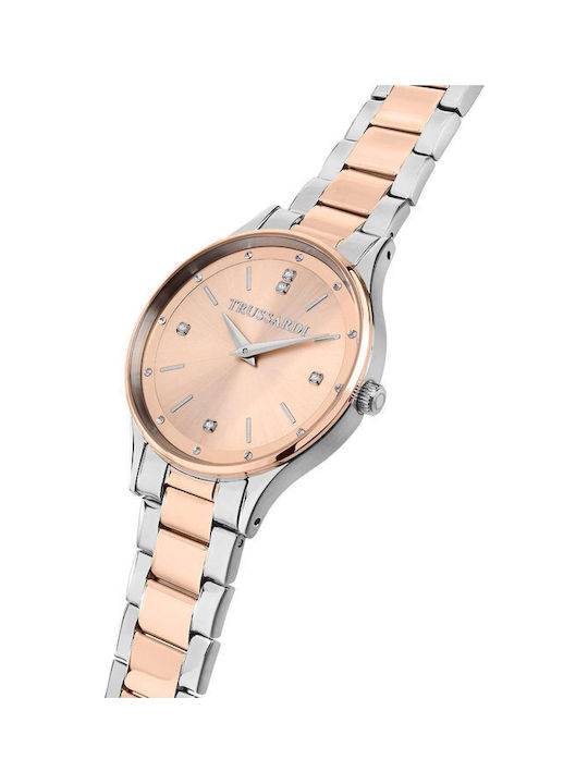 Trussardi Часовник с Метална Гривна