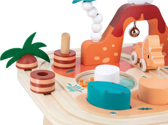 Janod Activity Table Dino made of Wood with Sounds for 12++ Months
