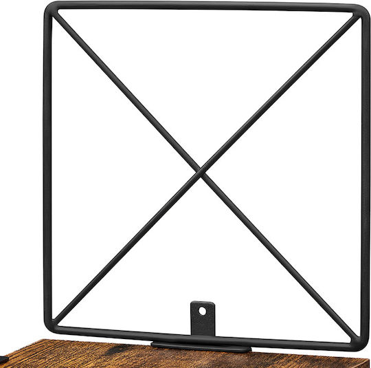 Γωνιακό Ράφι Καφέ 20x20x127.5εκ.