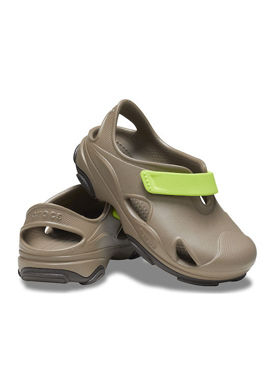 Children's Anatomical Beach Shoes Khaki