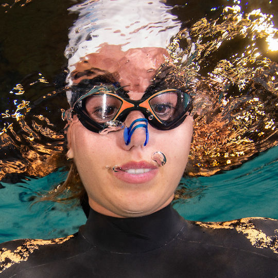 Seac Swimming Nose Clip Blue