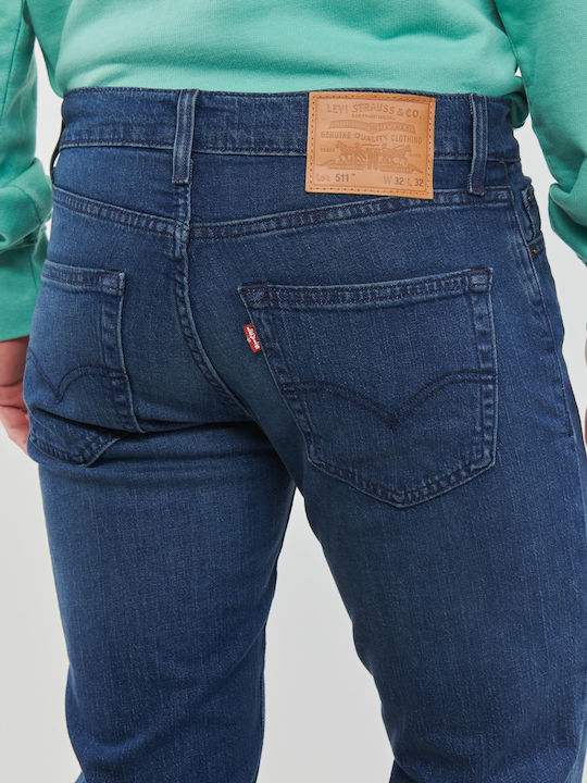 511 Men's Jeans Pants with Skinny Straight Fit Blue