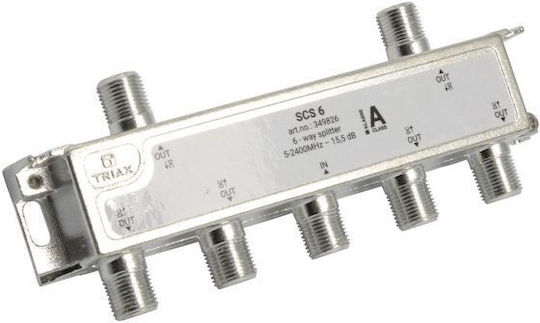 Triax 6-way SCS 6 5-2400MHz Διακλαδωτής