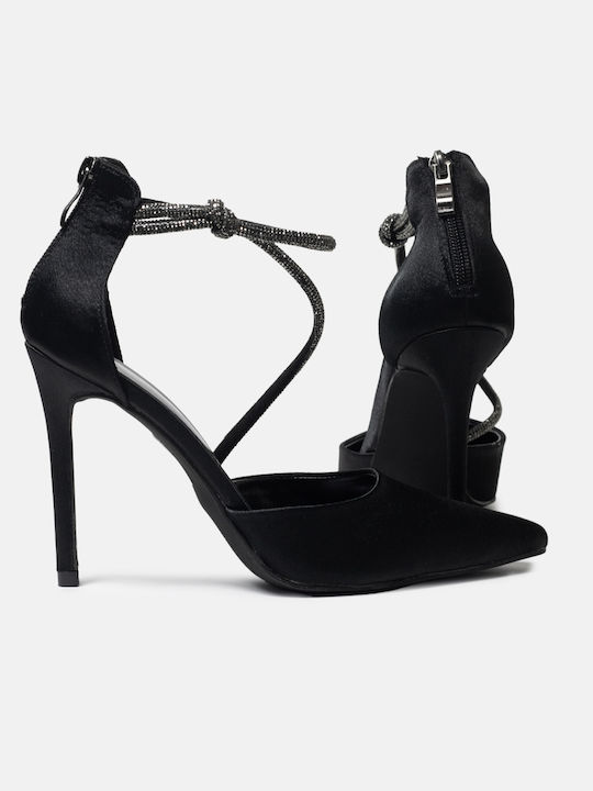 InShoes Pointed Toe Black Heels