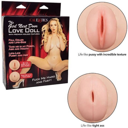 Calexotics The Girl Next Door Φουσκωτή Κούκλα Butt / Vagina