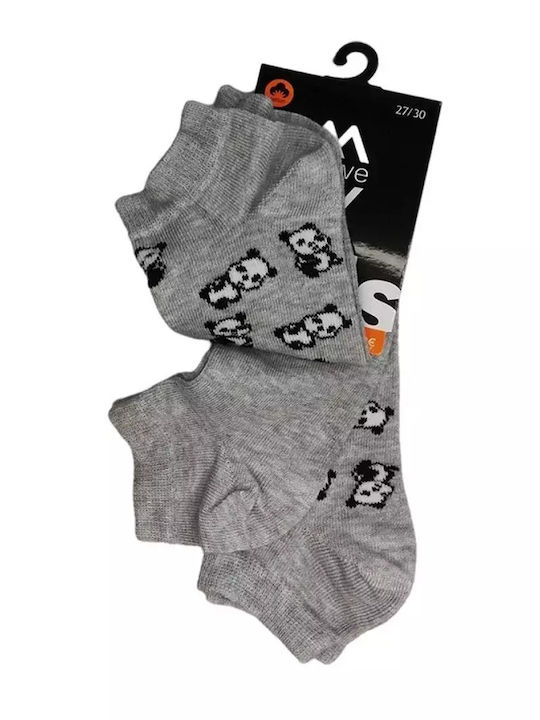 CHILDREN'S COTTON SOCKS SOCKS WITH PATTERN 3PCS. PANDA