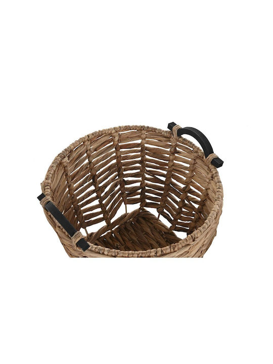 Wicker Decorative Baskets Set 3pcs Dekodonia