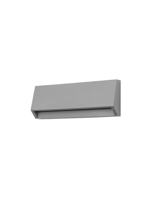 Forlight Επιτοίχια Εξωτερική Πλαφονιέρα LED IP65 2.5W με Φυσικό Λευκό Φως 16x7εκ.