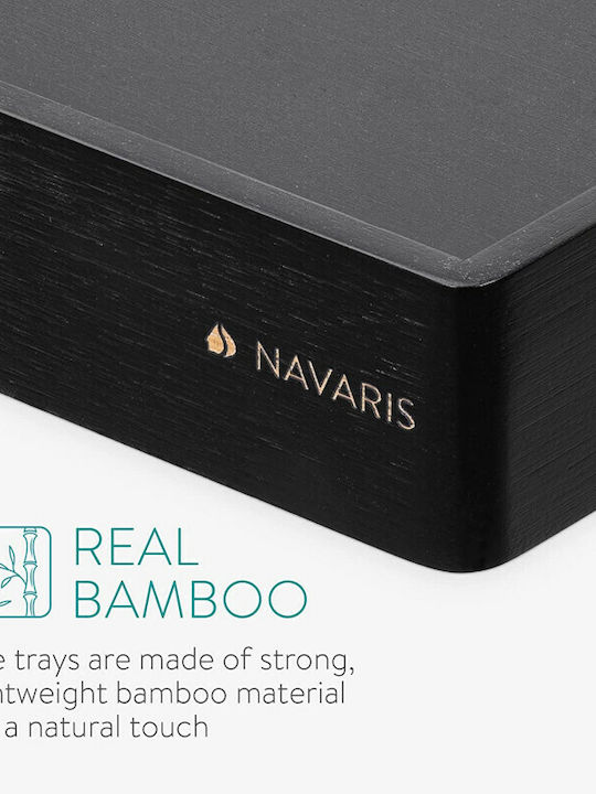 Navaris Bamboo Δίσκος Σερβιρίσματος 3τμχ