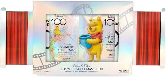 Mad Beauty Mască Pentru Față Disney100 2 Bucăți