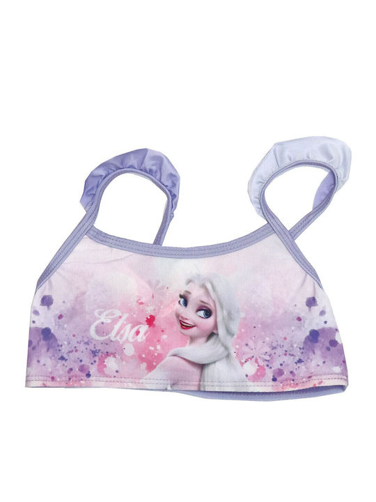 Disney Frozen Детски Бански Бикини Лилав