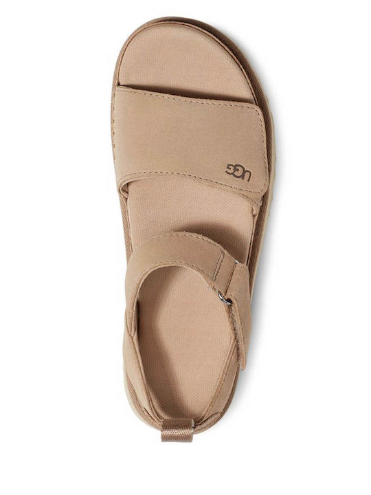 1136783 Women's Flat Sandals with Strap Flatforms Driftwood