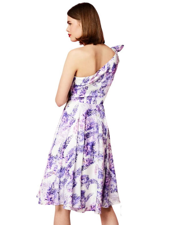 Forel Summer Mini Dress Purple