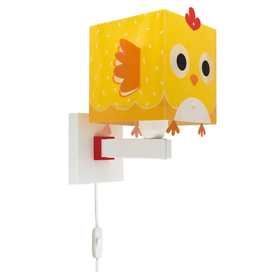 Ango Παιδικό Φωτιστικό Τοίχου Led Πλαστικό Little Chicken