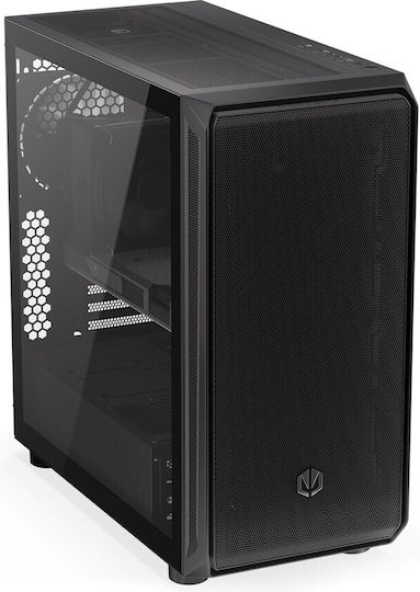 Endorfy Arx 700 Air Gaming Midi Tower Computer Case with Side Window Black