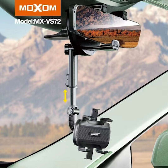 Moxom Car Mobile Mount with Adjustable Hooks Black