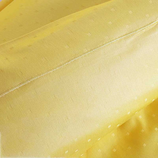 Cannon Παπλωματοθήκη Βαμβακερή Μονή 170x250 Imperial Dobby Lemon Drop