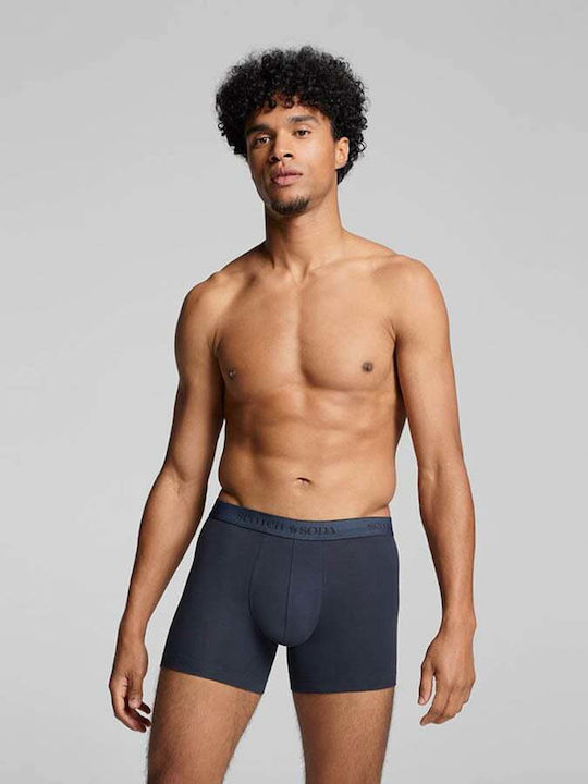 Base Herringbone Ανδρικά Μποξεράκια Grey/Navy 3Pack