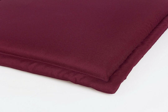 Bizzotto Sunbed Cushion Burgundy 176x50cm