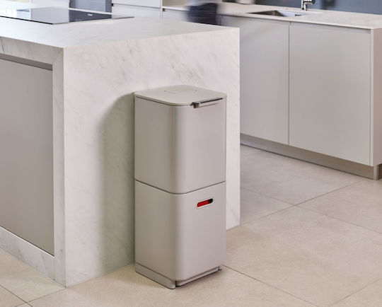 Joseph Joseph Totem Recycling Mülleimer Kunststoff Weiß 60lt