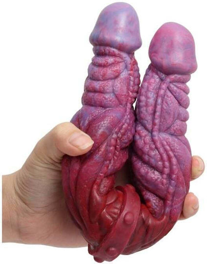 Kinksters Διπλό Dildo Φούξια 35cm