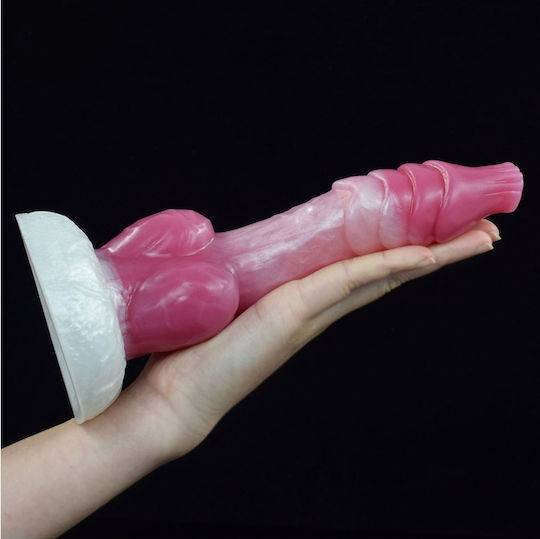 Kinksters Dildo realist cu Scrotum 18cm