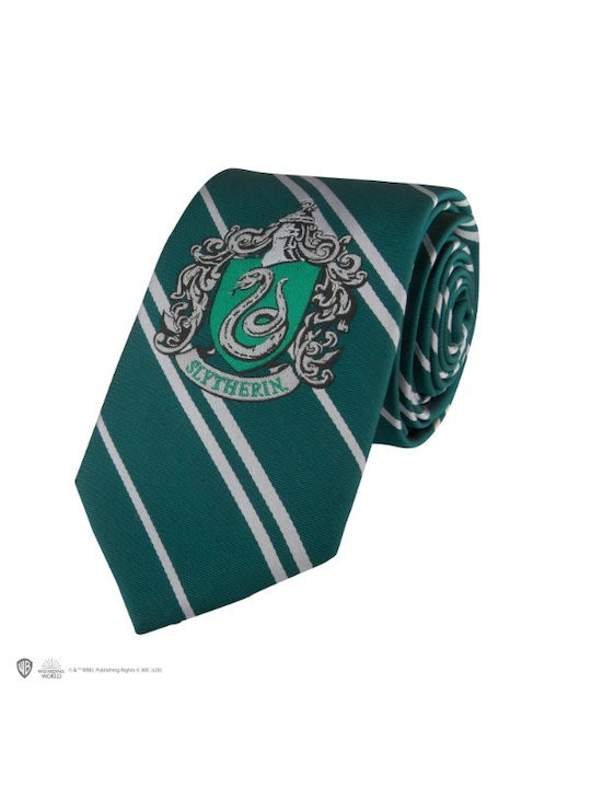 Cinereplicas Slytherin Ανδρική Γραβάτα με Σχέδια σε Πράσινο Χρώμα