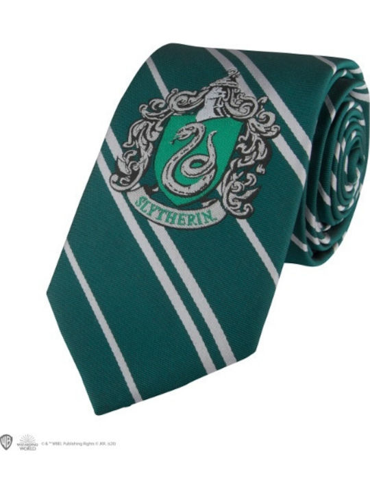 Cinereplicas Slytherin Ανδρική Γραβάτα με Σχέδια σε Πράσινο Χρώμα Cinereplicas Slytherin Ανδρική Γραβάτα με Σχέδια σε Πράσινο Χρώμα