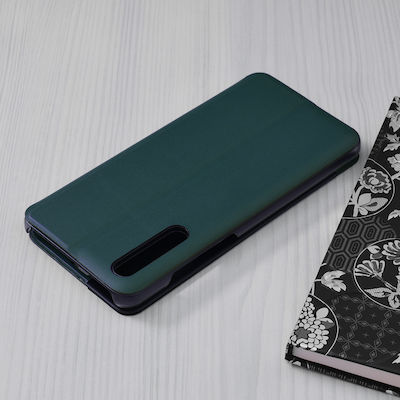 Techsuit eFold Series Carte Piele artificială Verde (Huawei P20 Pro)