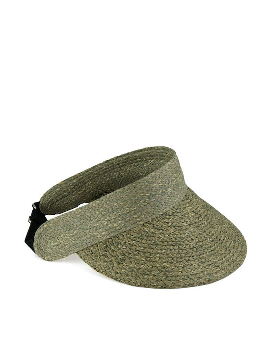 Silia D Wicker Women's Visor Hat Green