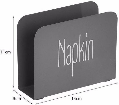 Click Metallic Napkin Holder Keramidli 14x5x11cm 6-60-694-0011