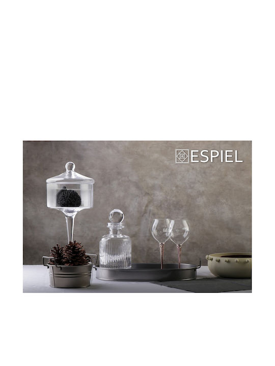 Espiel Glass Whiskey Decanter 28cm with Stopper 1500ml