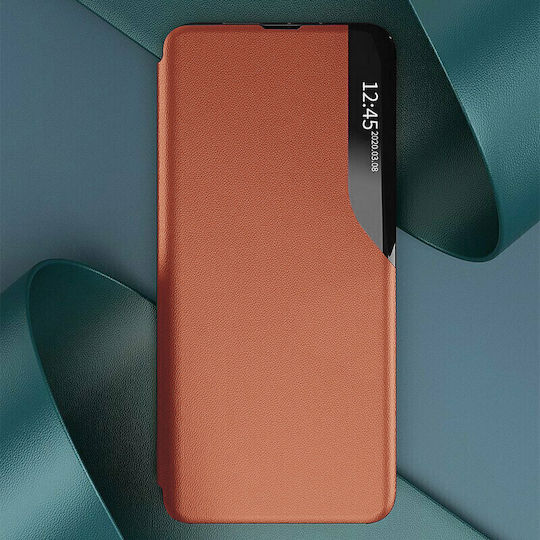 Techsuit eFold Series Book Δερματίνης Πορτοκαλί (Galaxy A52 / A52s)