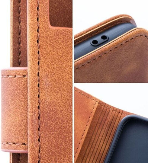 Forcell Tender Book Δερματίνης Καφέ (Redmi Note 12 5G)