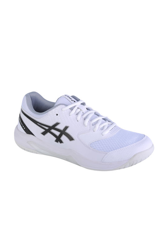ASICS Gel-Dedicate 8 Ανδρικά Παπούτσια Τένις Λευκά