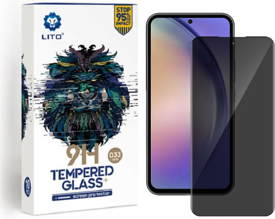 Lito Classic 2.5D Поверителност Закалено стъкло (Samsung Galaxy A24)