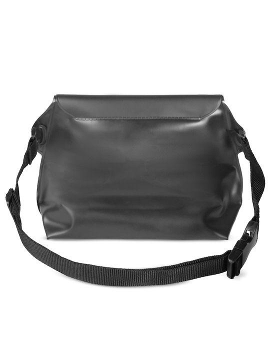 Hurtel Piele Bum Bag pentru Talie Negru