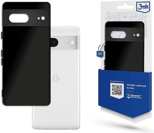 3MK Matt Задна корица Силикон / Закалено стъкло 1.2мм Черен (Realme 8 5G)