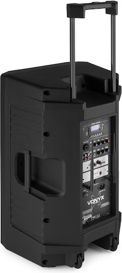 Vonyx Karaoke-Lautsprecher mit Kabellosen Mikrofonen VSA700 174.055 Schwarz