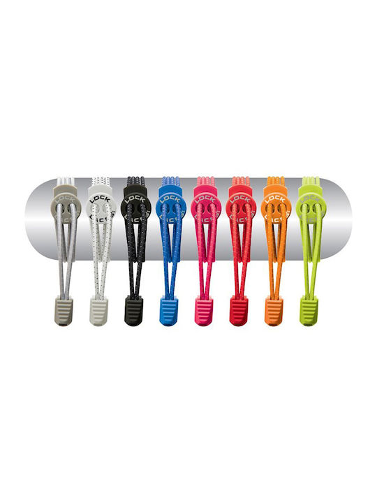 Lock Laces Schnürsenkel Elastisch Blau 2Stück 122cm