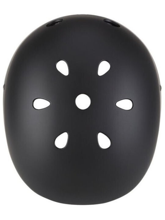 Globber Primo Lights Kids' Helmet for City Bike Black with LED Light