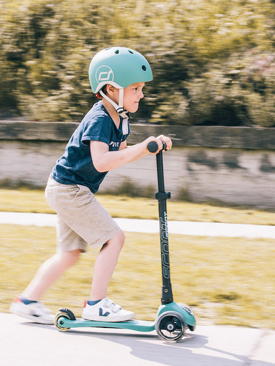 Scoot & Ride Kids' Helmet for City Bike Green S/M (51-55 cm) Forest