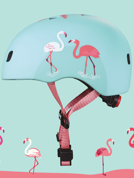 Micro Kids' Helmet for City Bike Green