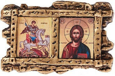 Christening Favor with Religious Icon