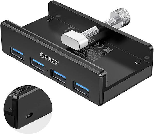 Orico MH4PU-P USB 3.0 4 Port Hub with USB-A Connection