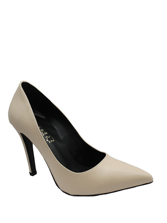 Ellen Pointed Toe Nude Heels