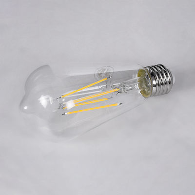 GloboStar LED Bulbs for Socket E27 and Shape ST64 Natural White 1100lm Dimmable 1pcs